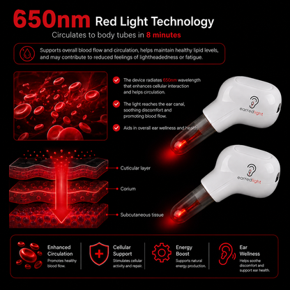 EarRedLight™ Advanced Red Light Therapy