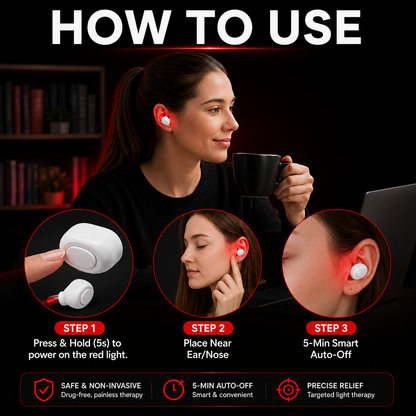EarRedLight™ Advanced Red Light Therapy